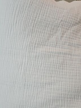 Casaluna White Woven Textured Cotton King Comforter